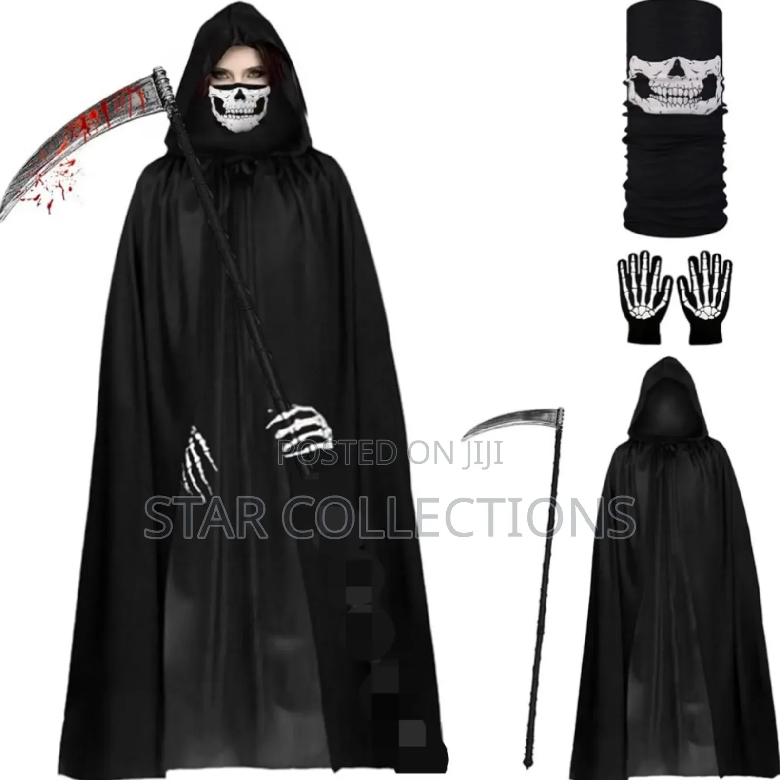 Unisex Grim Reaper Costume