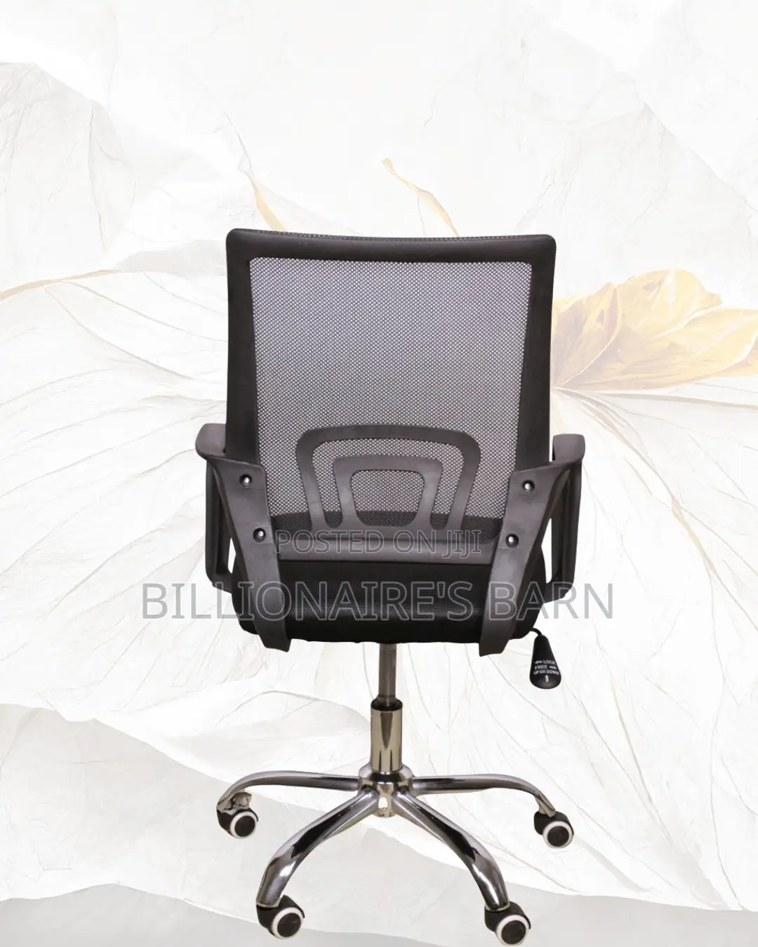 Secretarial Mesh Office Chair | Space-saving Lumbar Support