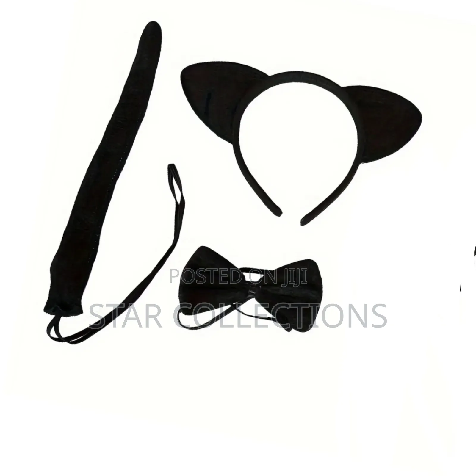 3 in 1 Cat Ear Headband Set