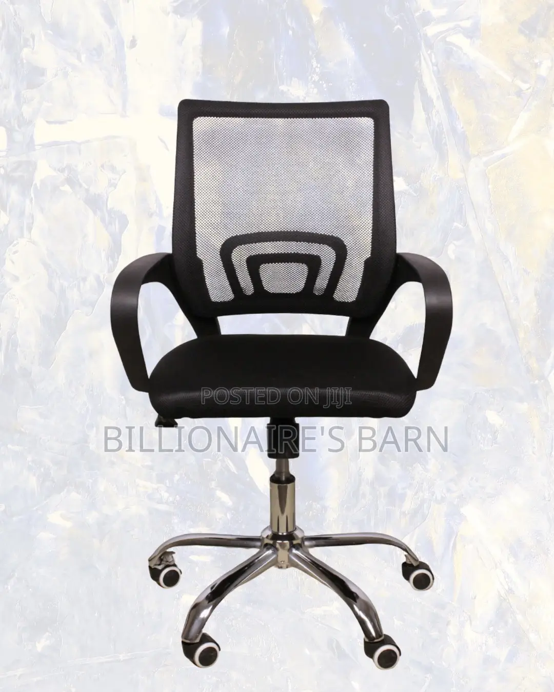 Secretarial Mesh Office Chair (Breathable) — Hot Deal