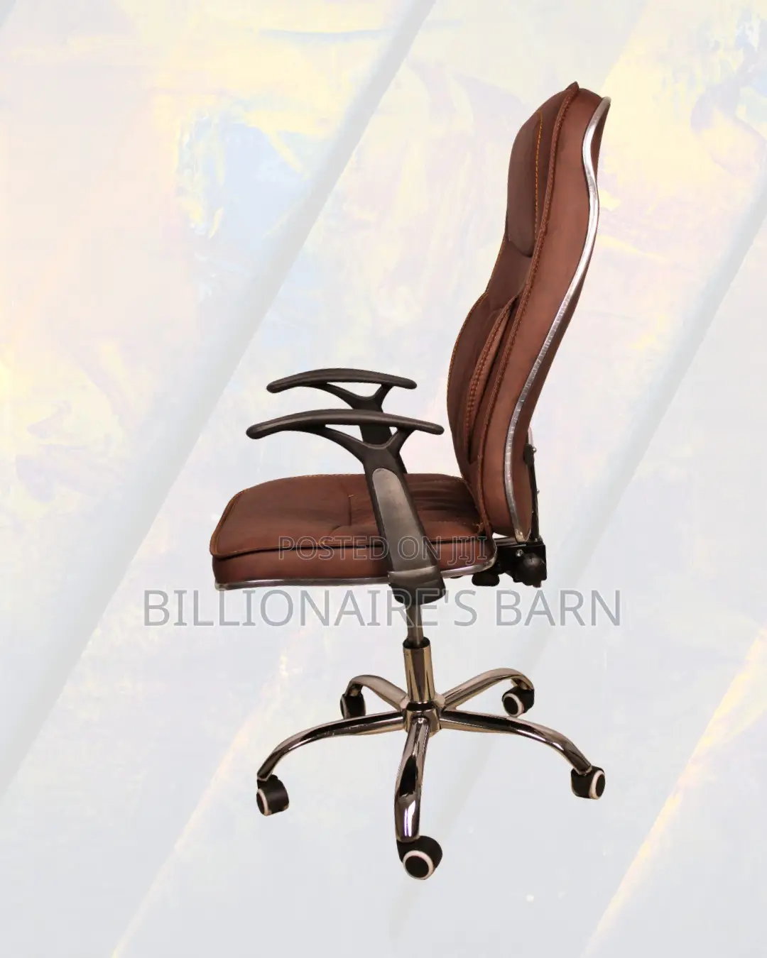 Ergonomic Executive Leather Chair | Orthopedic Adjustable Height
