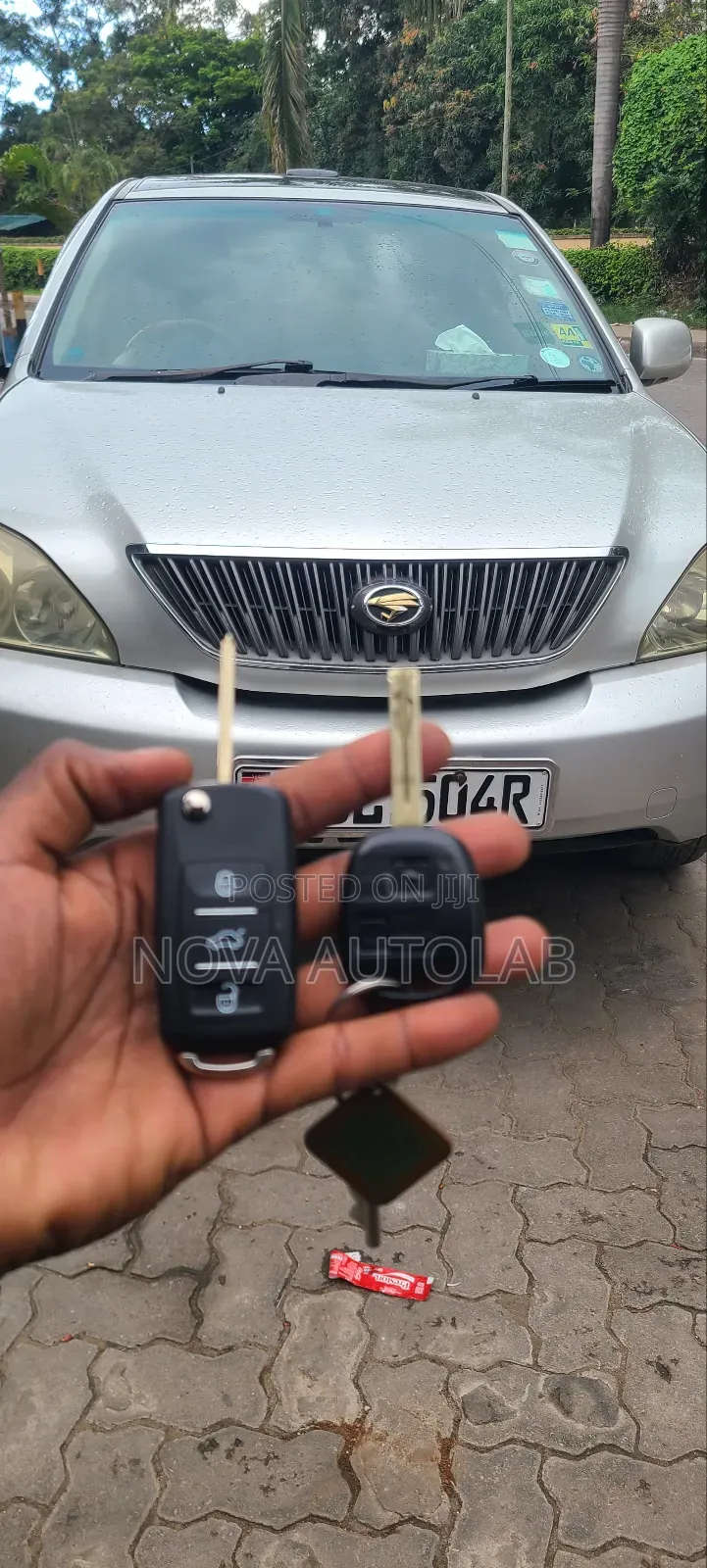 Toyota Harrier Key Upgrade