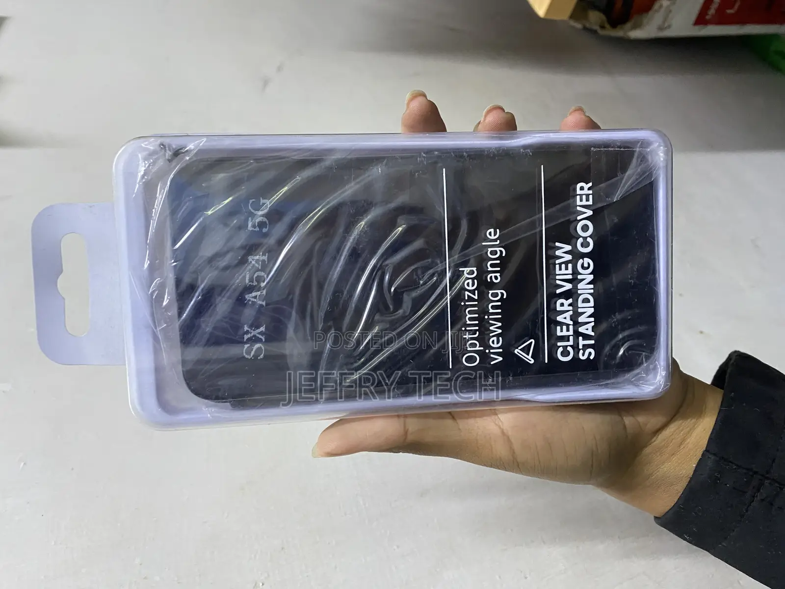 Casekit for Oppo A54 4g Case,Translucent View Leather Case