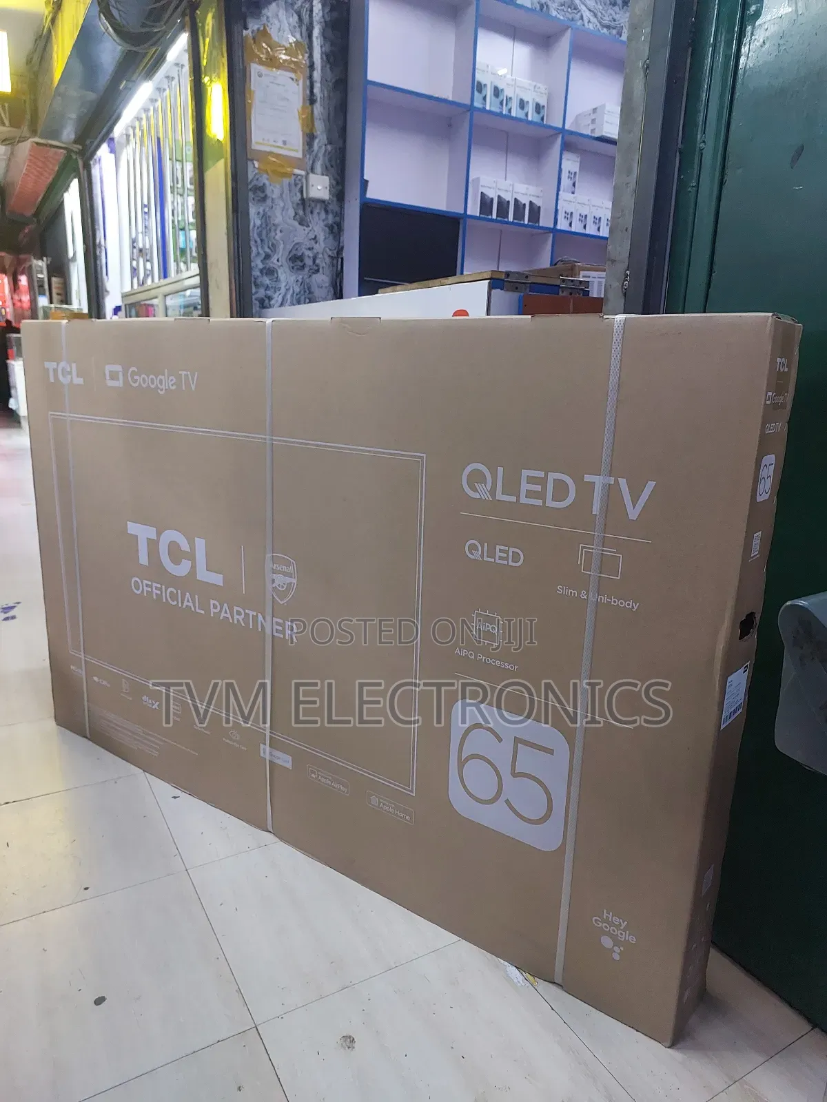 TCL 65t6c 65 Inch Qled Smart Tv 2025 120hz Aipq Hdr10+ Memc 2gb+16gb