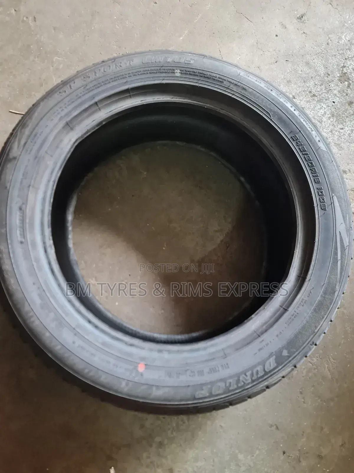 245 /50 R18 Dunlop Tyres (Sp Sport 705)Japan.