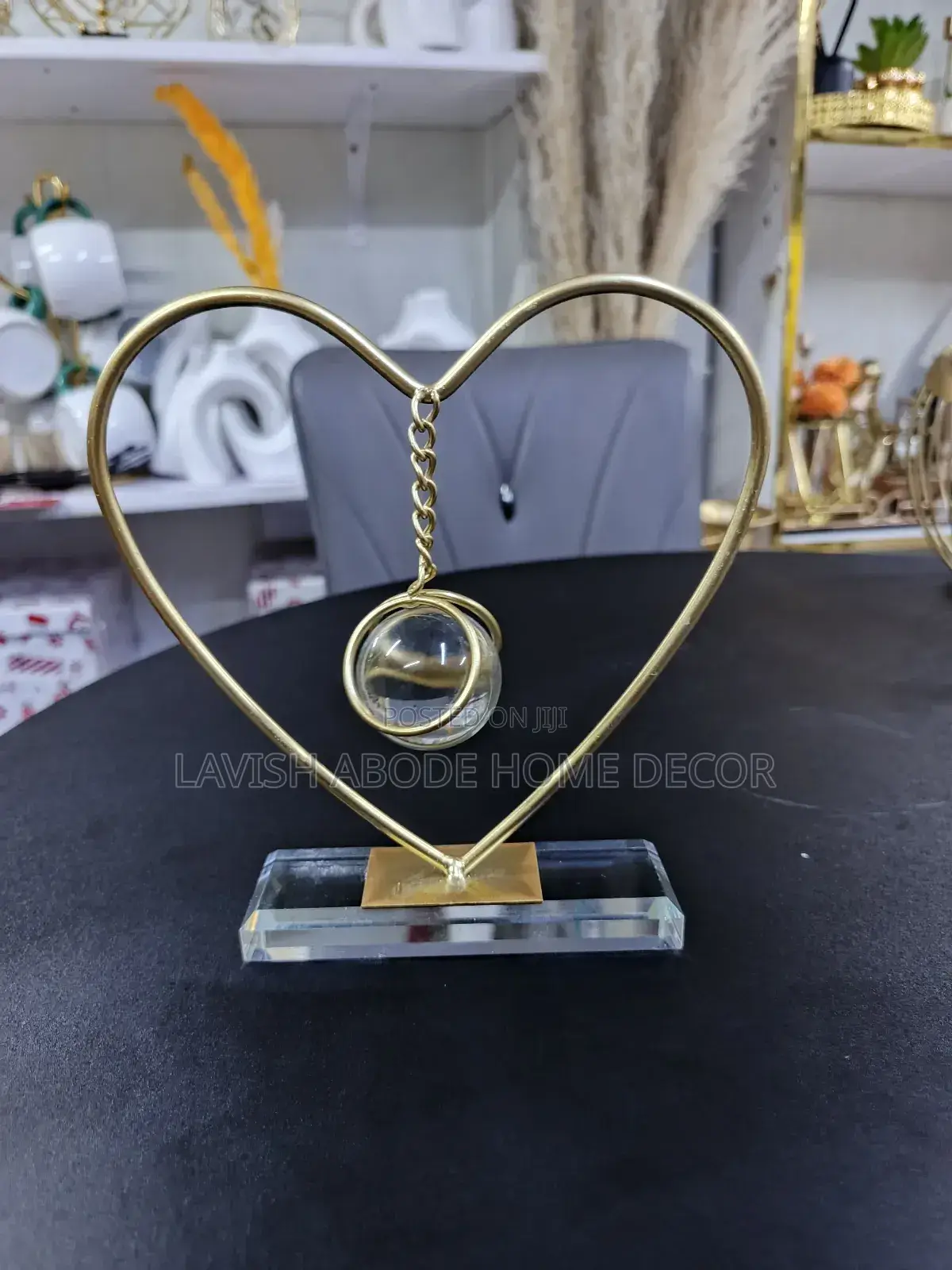 Metallic Crystal Ball Ornaments