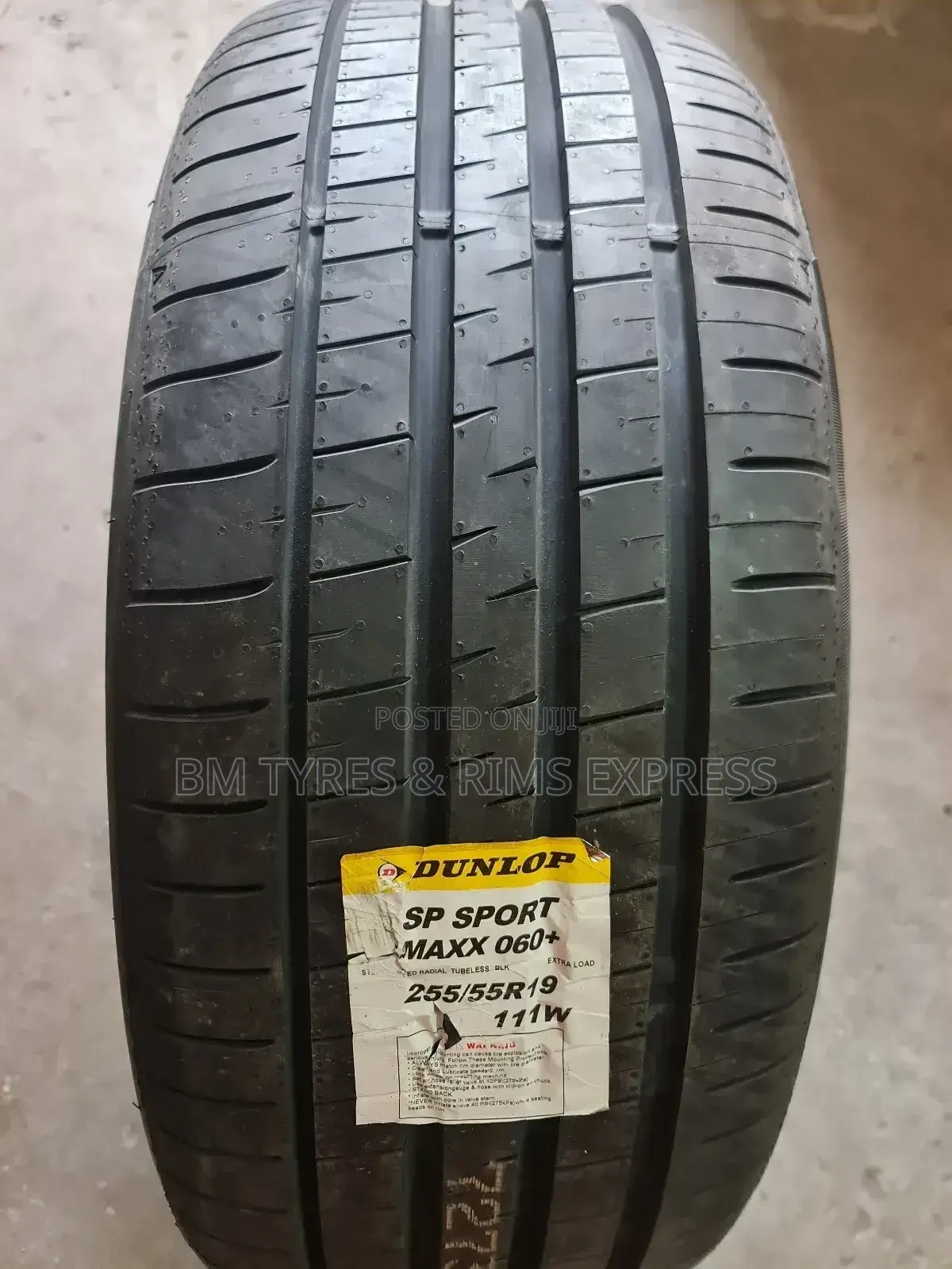 255 /55 R19 Dunlop Tyres (Sp Sport Max060+)