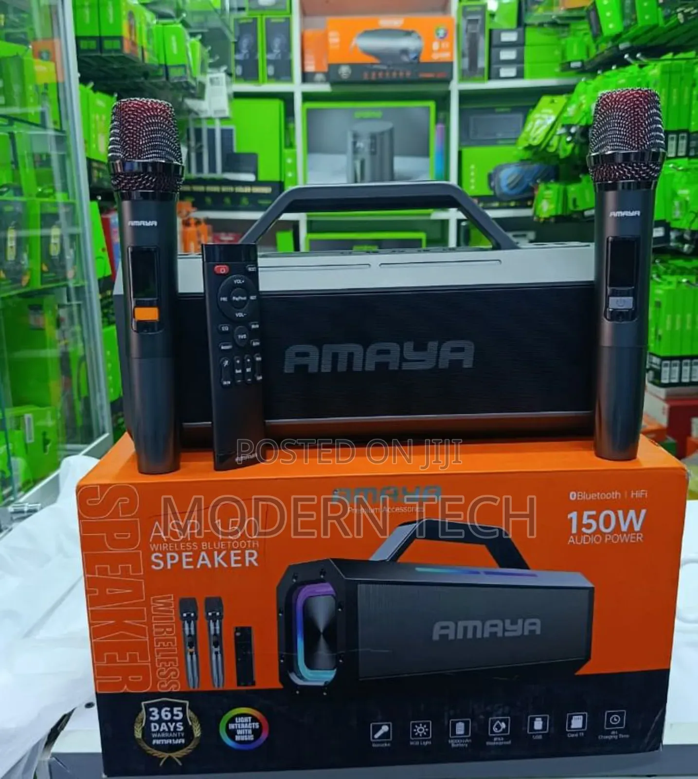 Amaya Asp-150 Bluetooth Speaker 150w High-Power