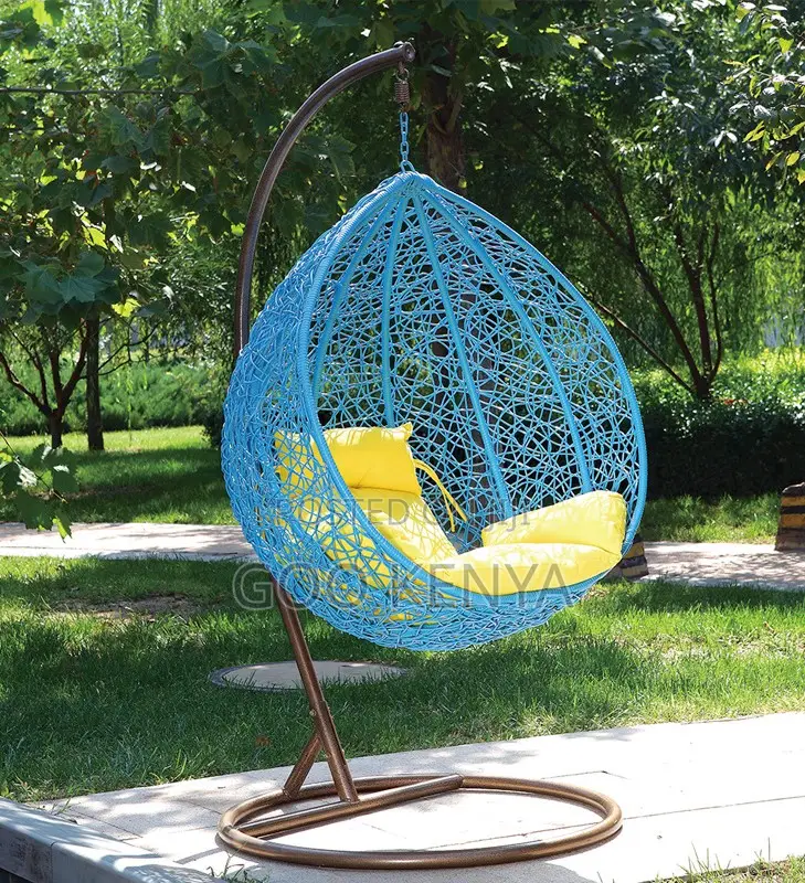 Home Chair; Garden Relaxation Swing Chair With Cushion Seat