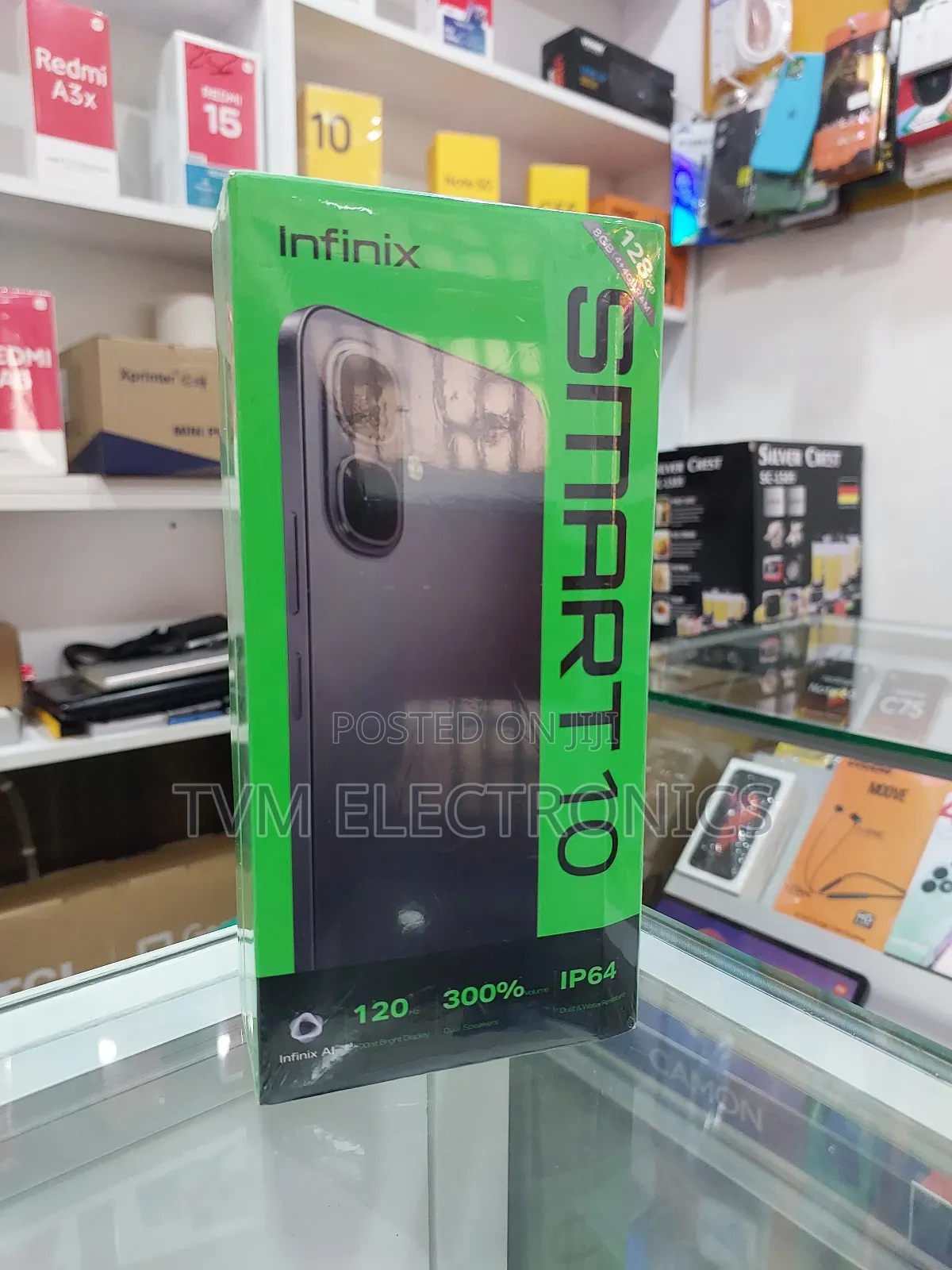 New Infinix Smart 10 128 GB Black