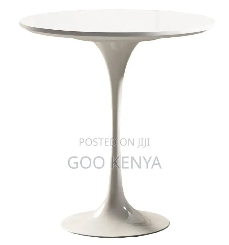 Home Table; Round Tulip Base Marble Table for Lounge or Bedroom