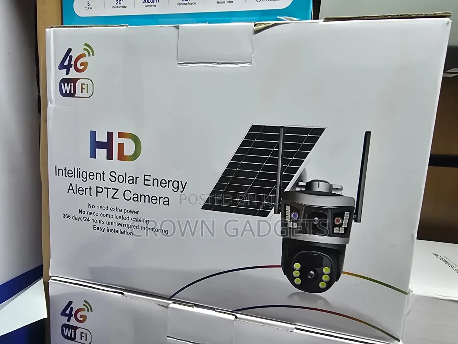 Solar 4g PTZ Camera Outdoor Wireless Security System