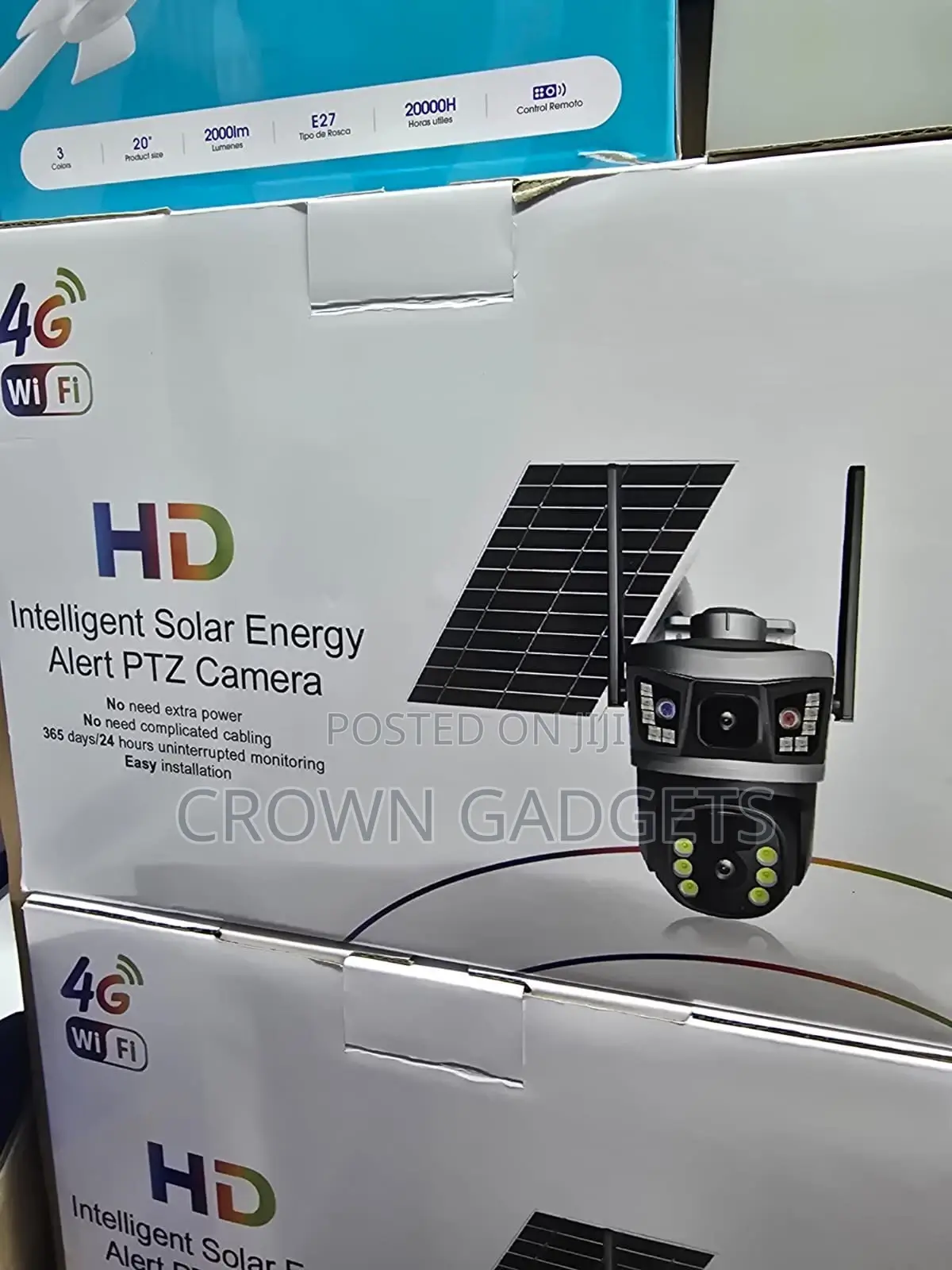 Solar 4g PTZ Camera Outdoor Wireless Security System