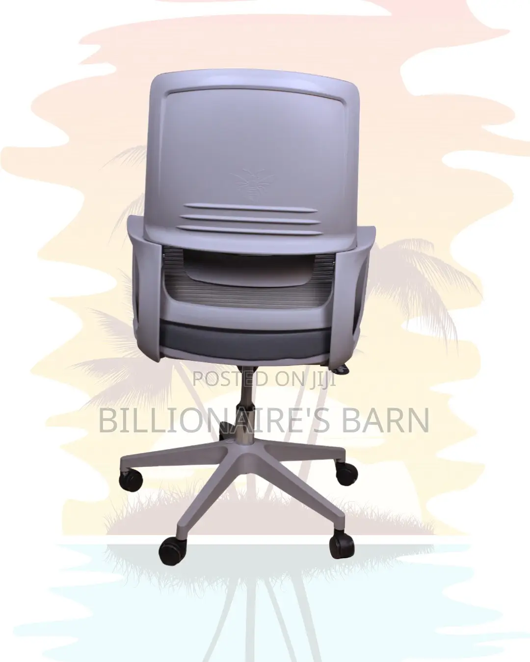 Grey Ergonomic Mesh Office Chair | Executive Mesh Backrest