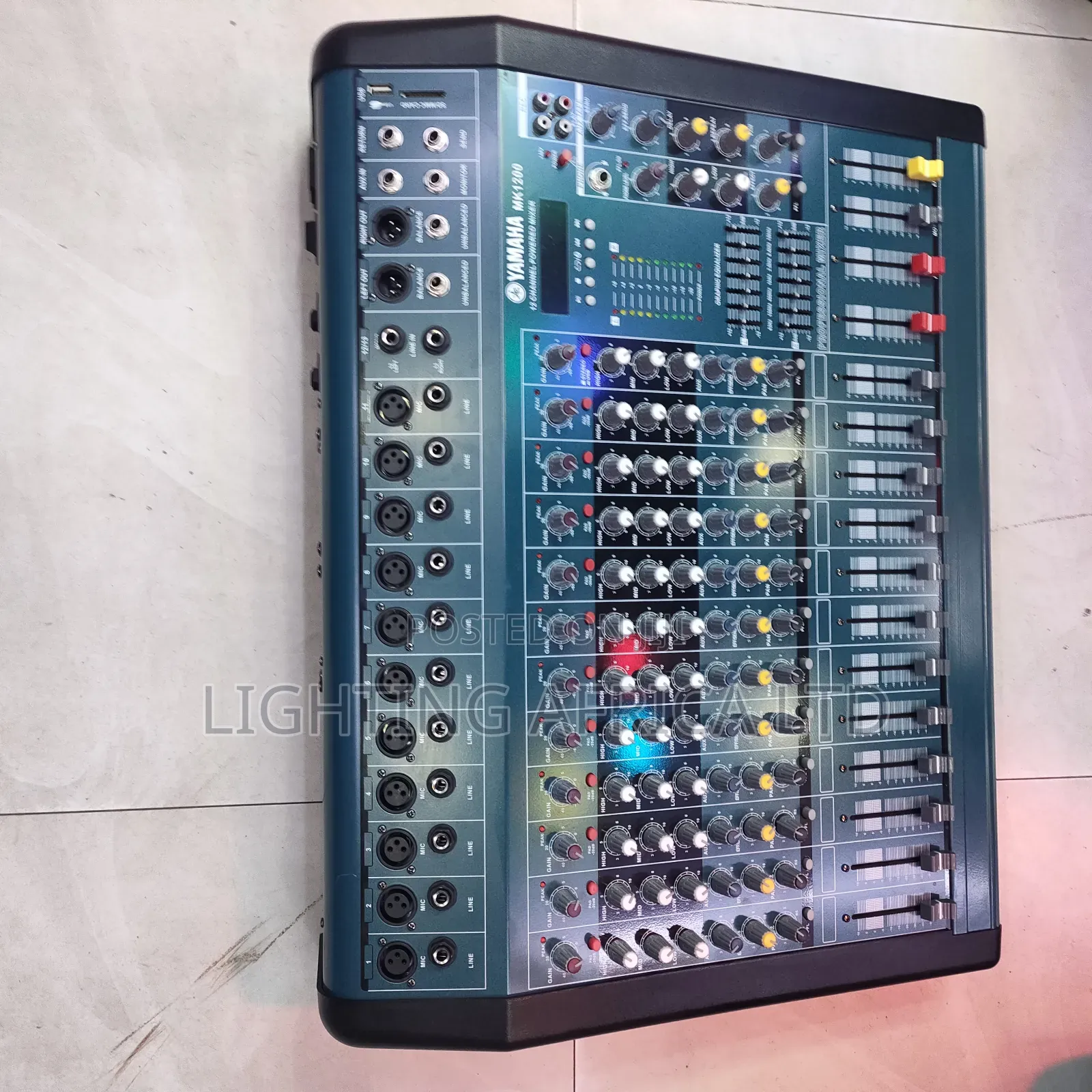 New Model Yamaha 12 Channels Powered Mixer