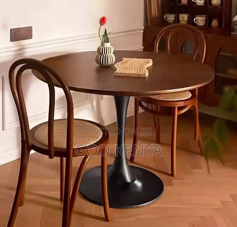 Home Table; Minimalist Marble Tulip End Table for Living Room