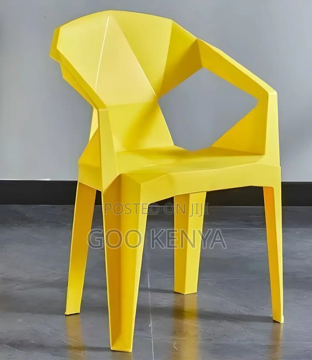 Home Dining Table; Heavy-Duty Plastic Terrace Dining Chair With Arms