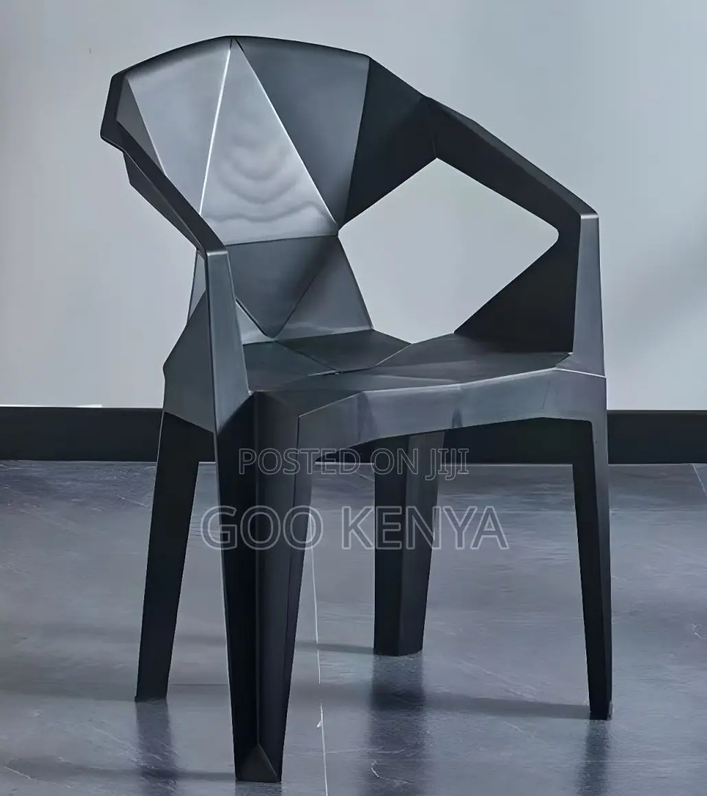Home Dining Table; Heavy-Duty Plastic Terrace Dining Chair With Arms