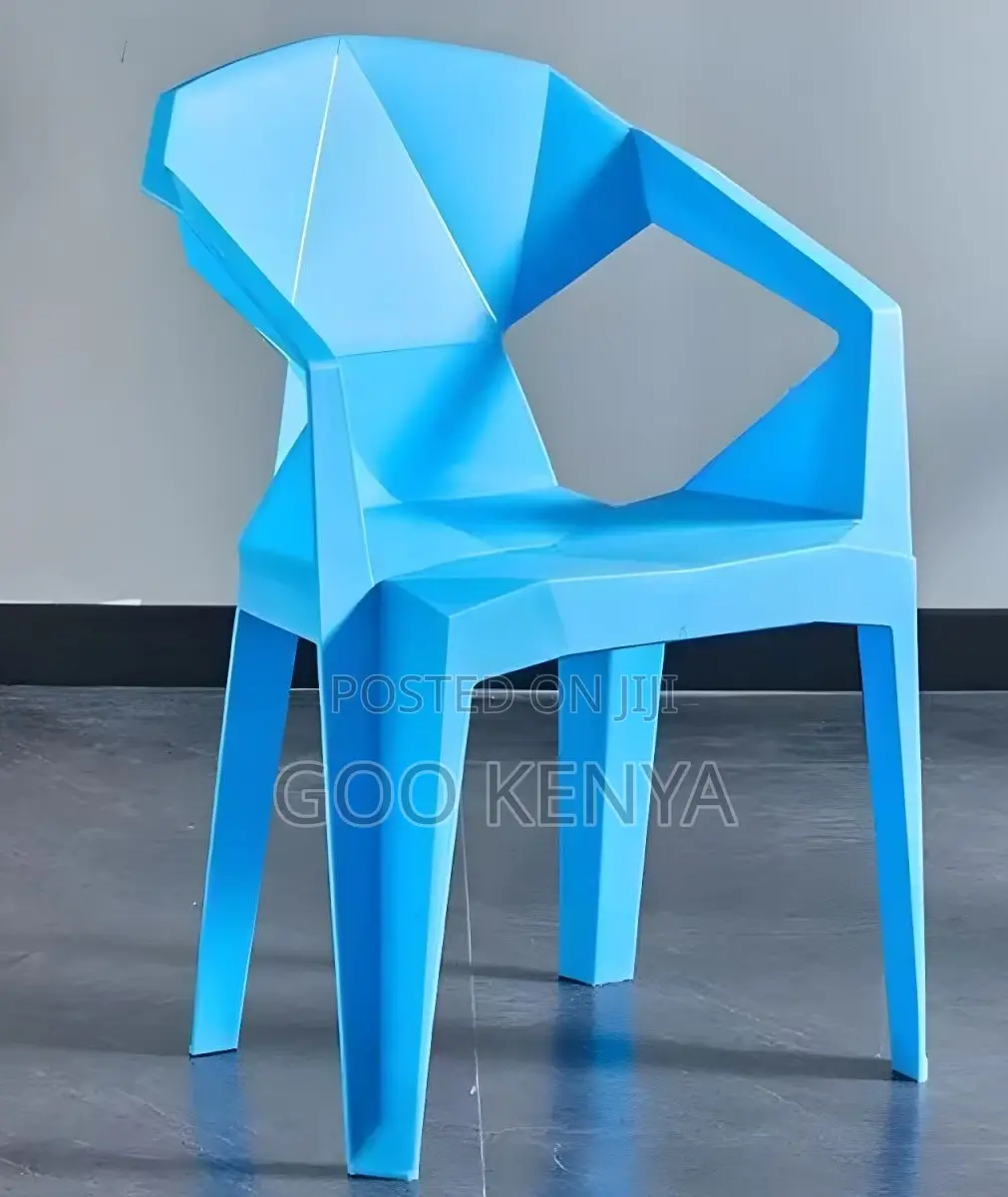 Home Dining Table; Heavy-Duty Plastic Terrace Dining Chair With Arms