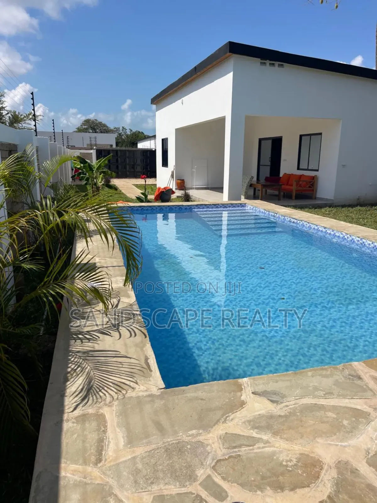 Furnished 4bdrm Bungalow in Galu Beach, Diani for sale