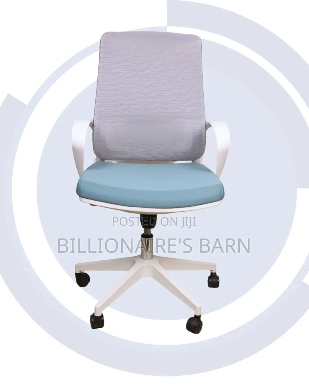 White Ergonomic Mesh Office Chair (Minimal) — Offer Valid This Week