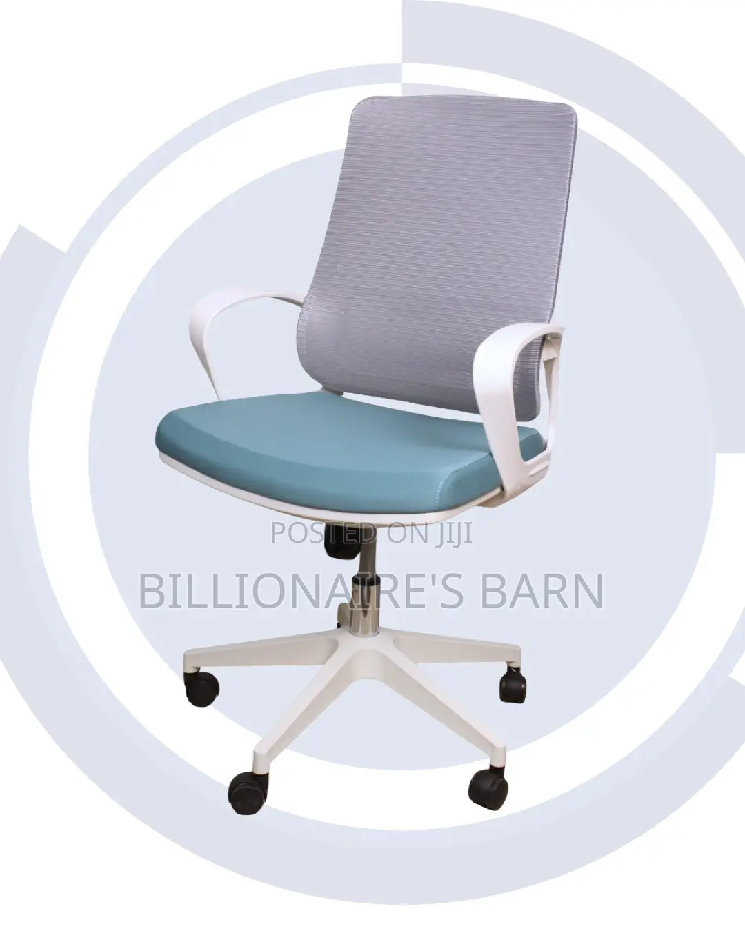 White Ergonomic Mesh Office Chair (Minimal) — Offer Valid This Week