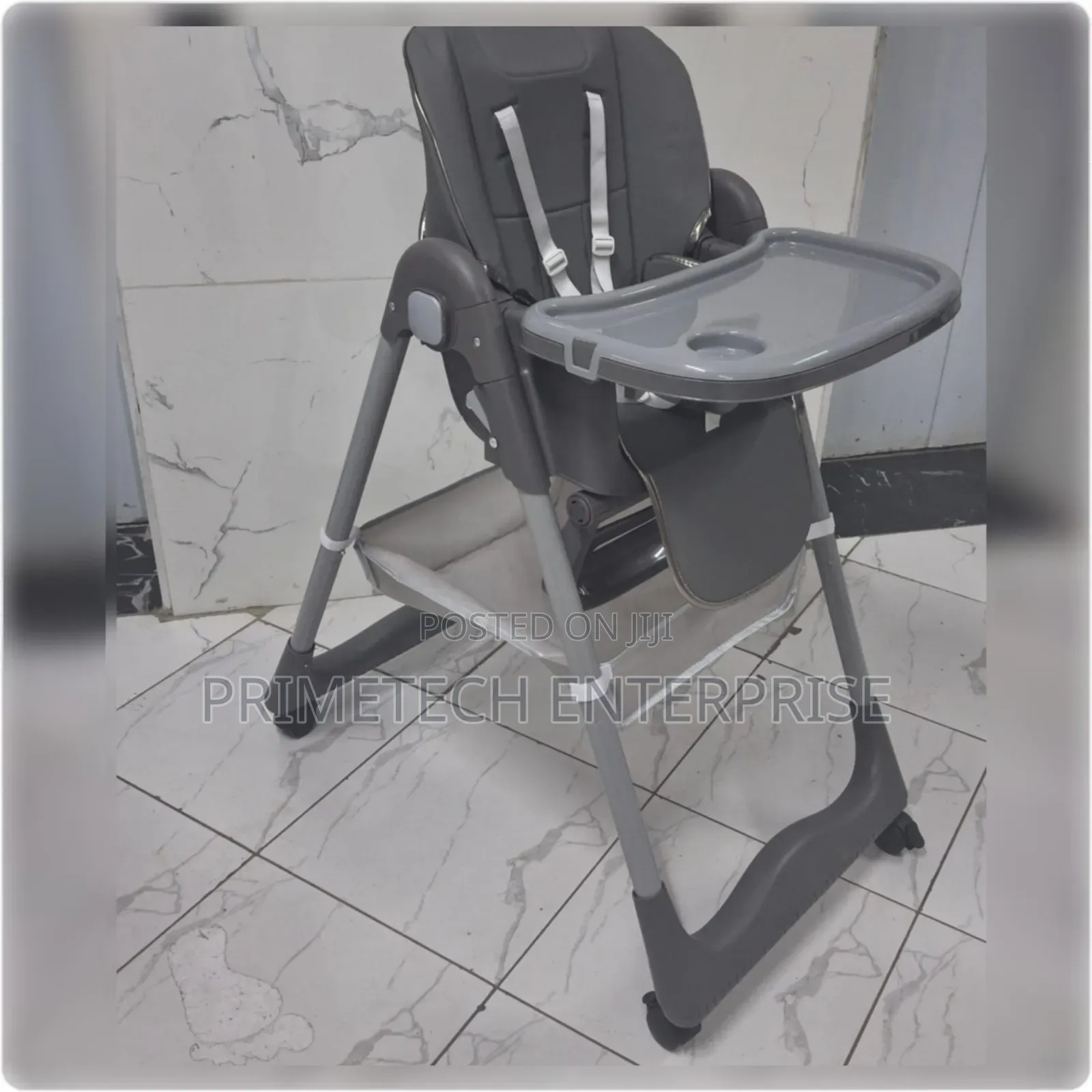 Grey Kids Feeding Chair