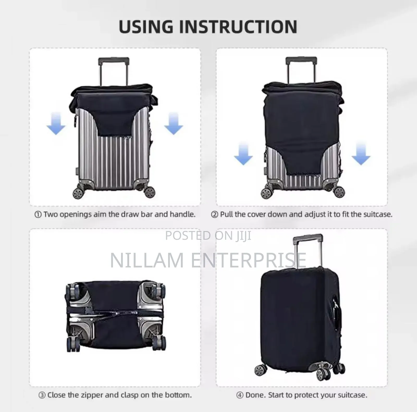 Kids Themed Travel Luggage Cover
