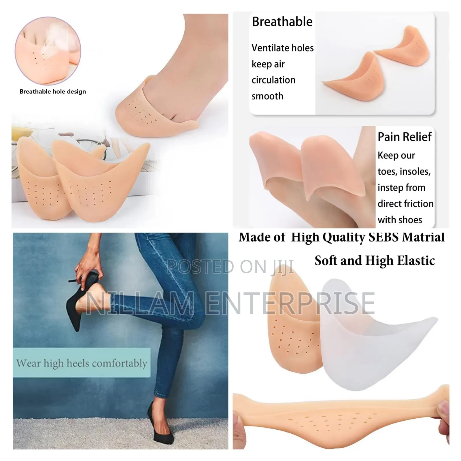 Silicone Toe Protectors*
