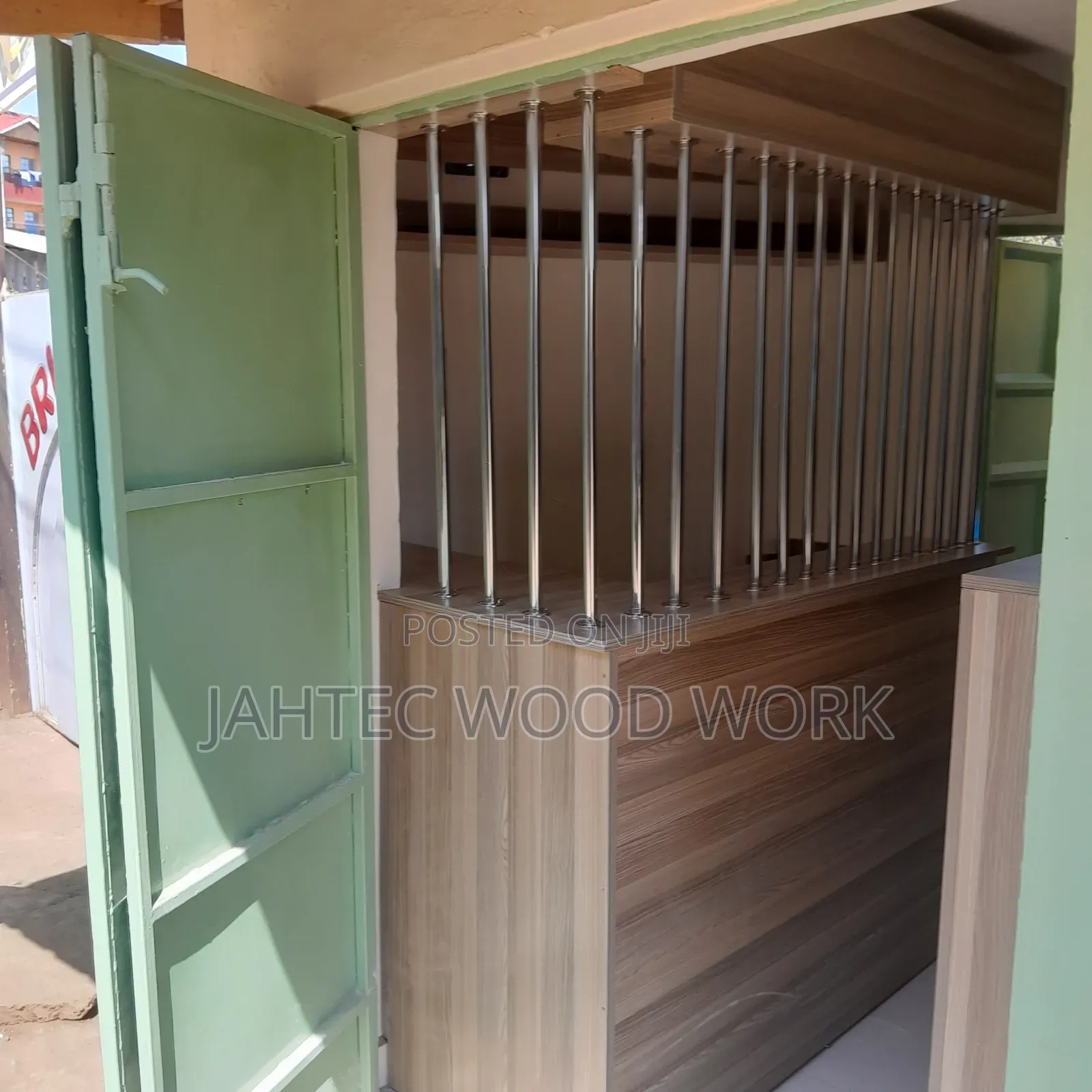 Carpentry Work Cyber Booth Making