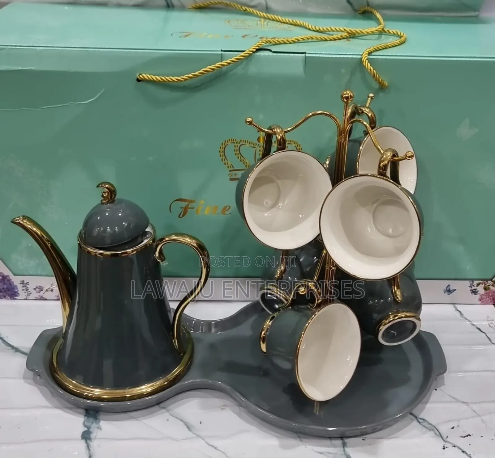 Ceramic 9pcs Tea Set