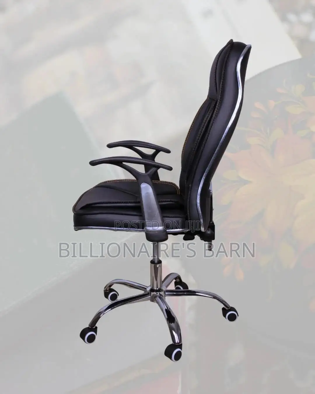 Executive Leather Office Chair (Orthopedic) — Moving Fast