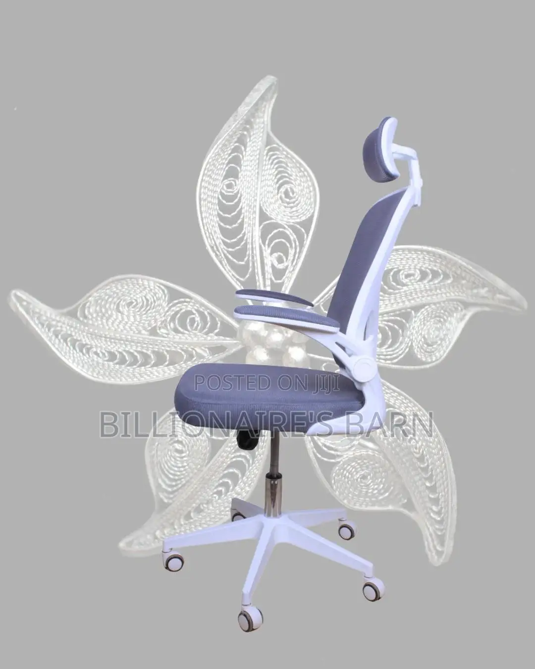 White Ergonomic Office Chair (New Arrival) — Restocked!