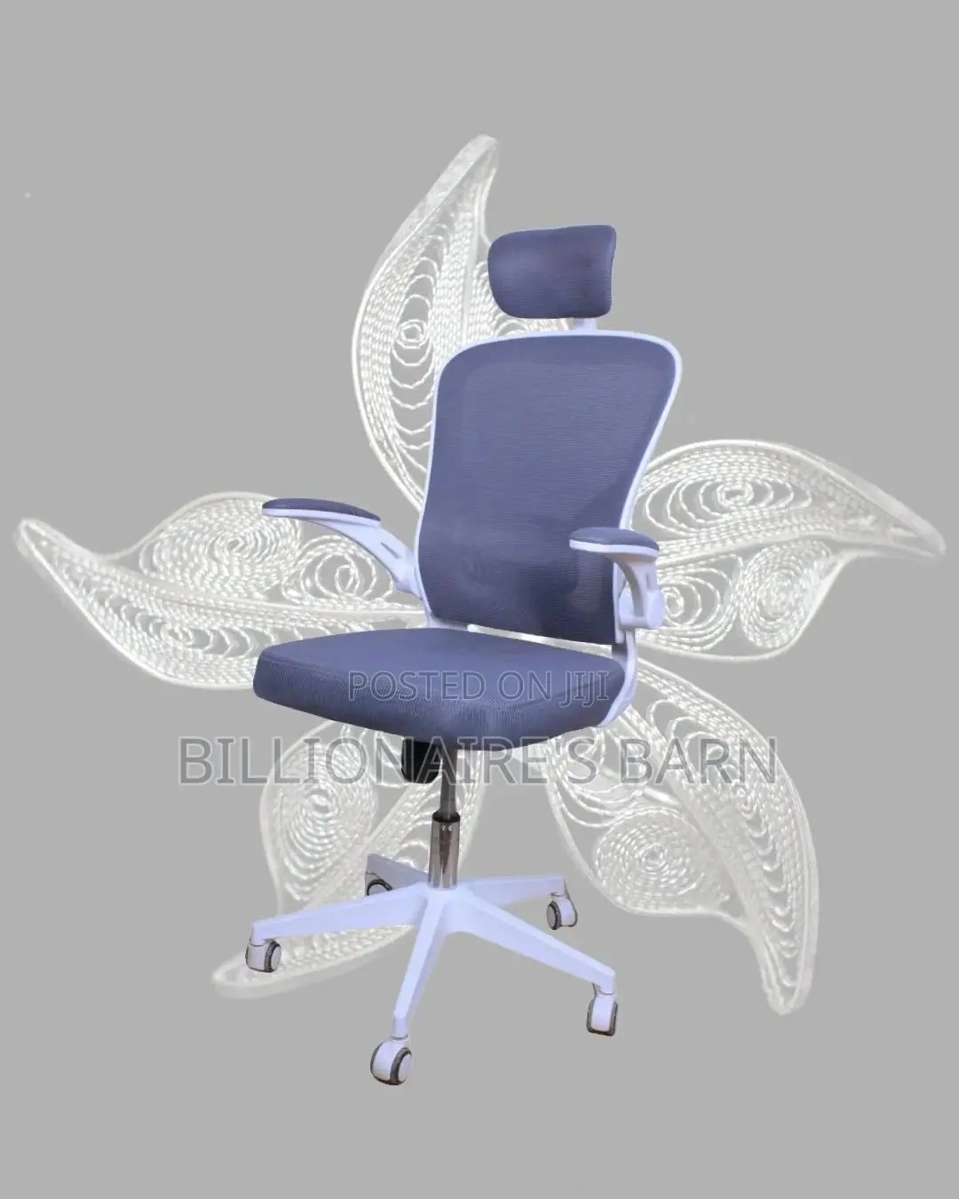 White Ergonomic Office Chair (New Arrival) — Restocked!