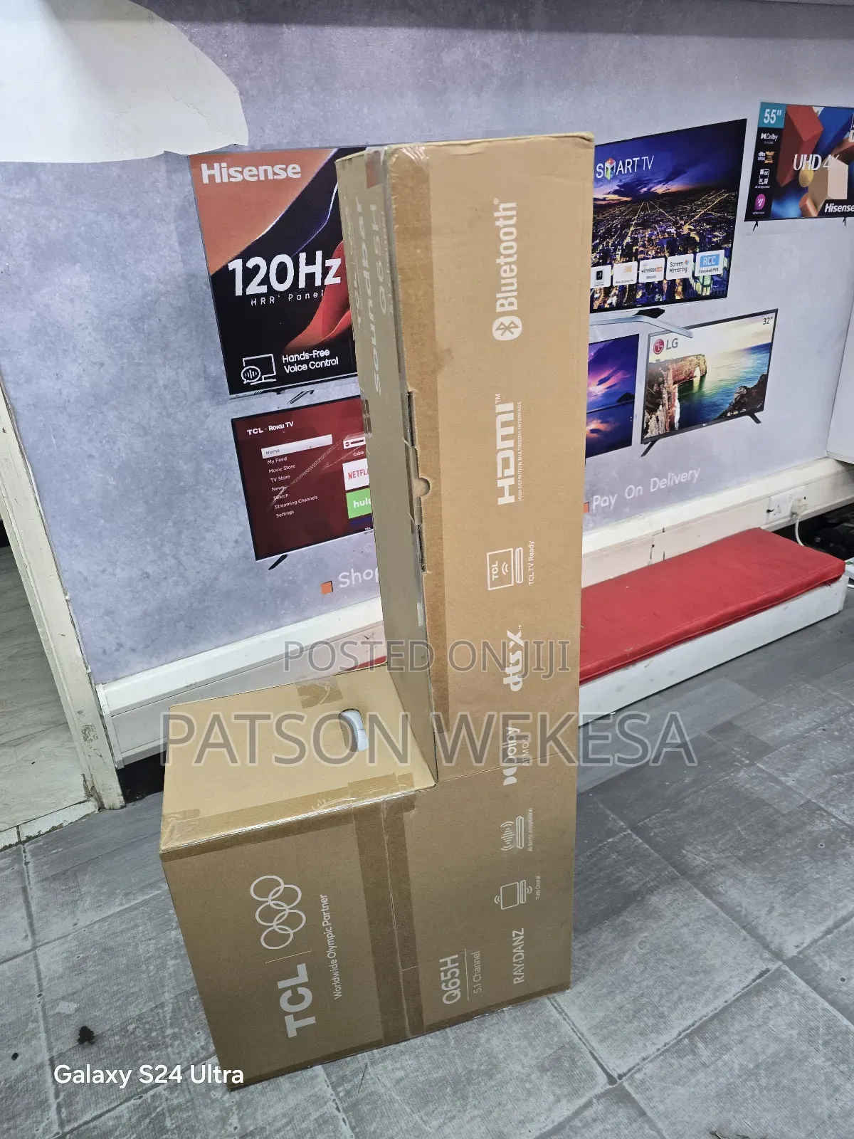 TCL Q65h 5.1 Channel Soundbar 360w (Dolby Atmos)