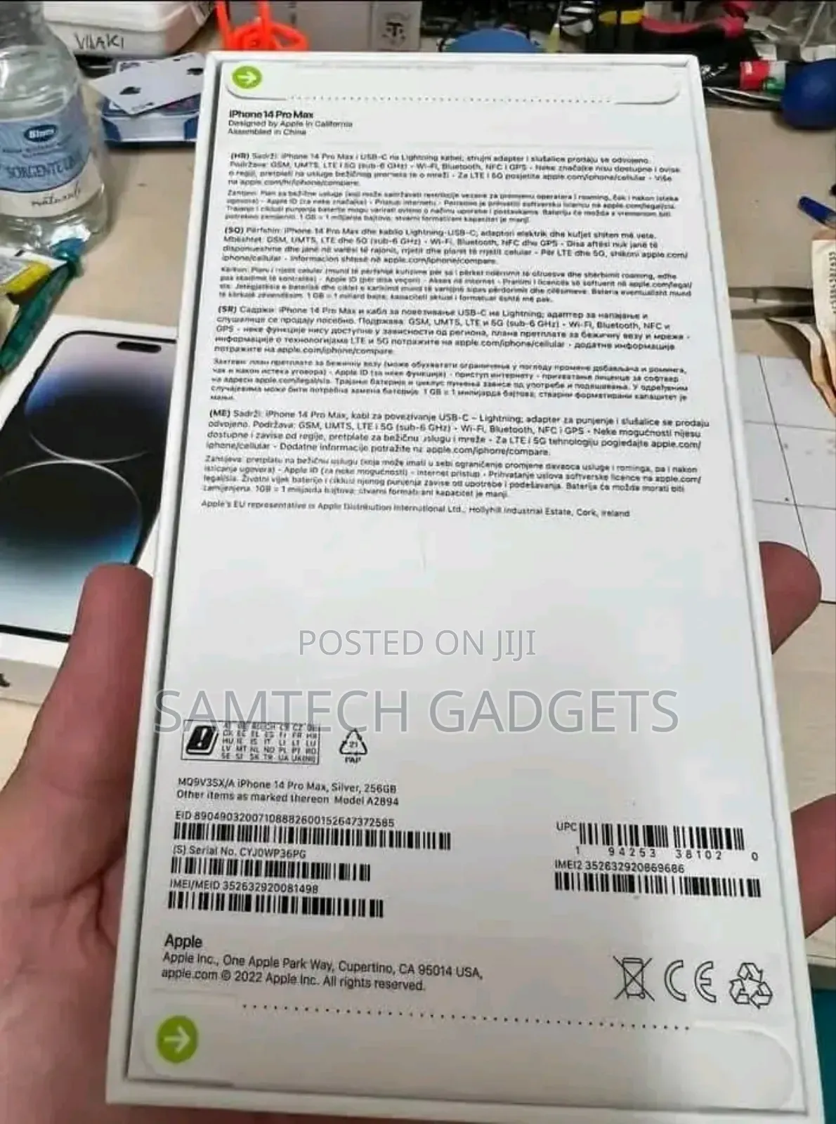 New Apple iPhone 14 Pro Max 256 GB Purple