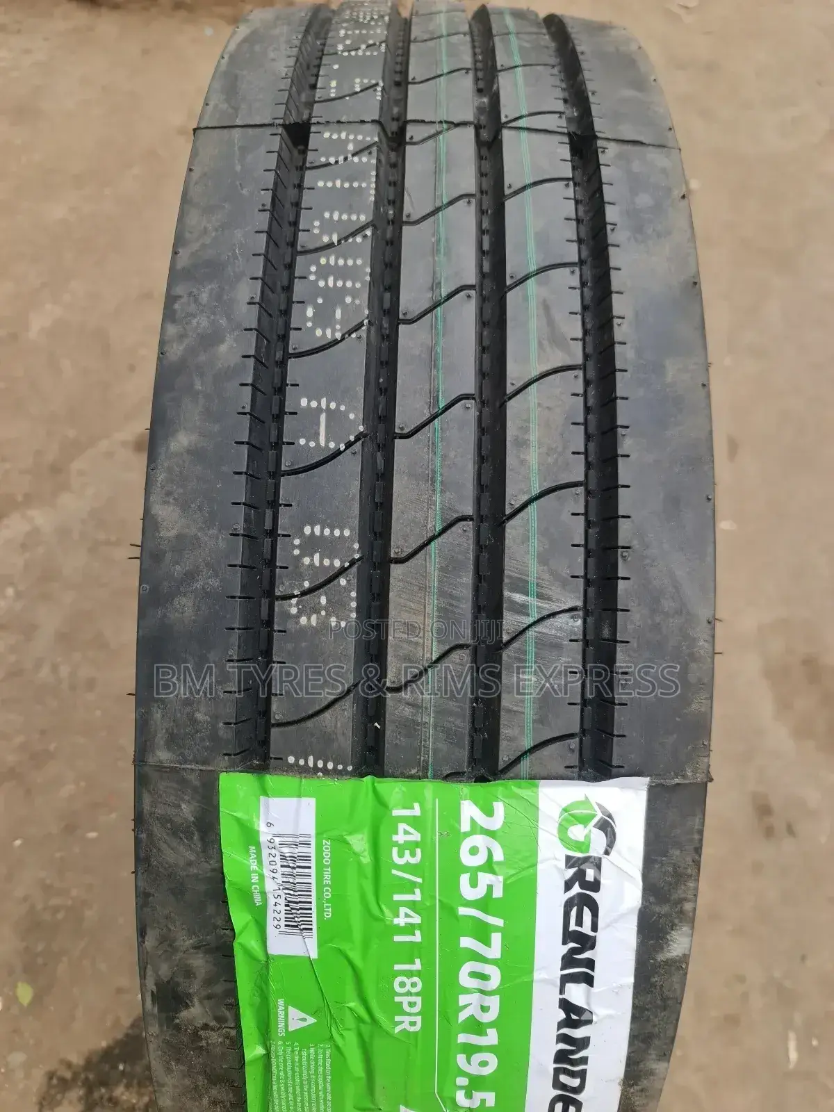 265 /70 R19. 5 Grenlander Tyres (Highway)