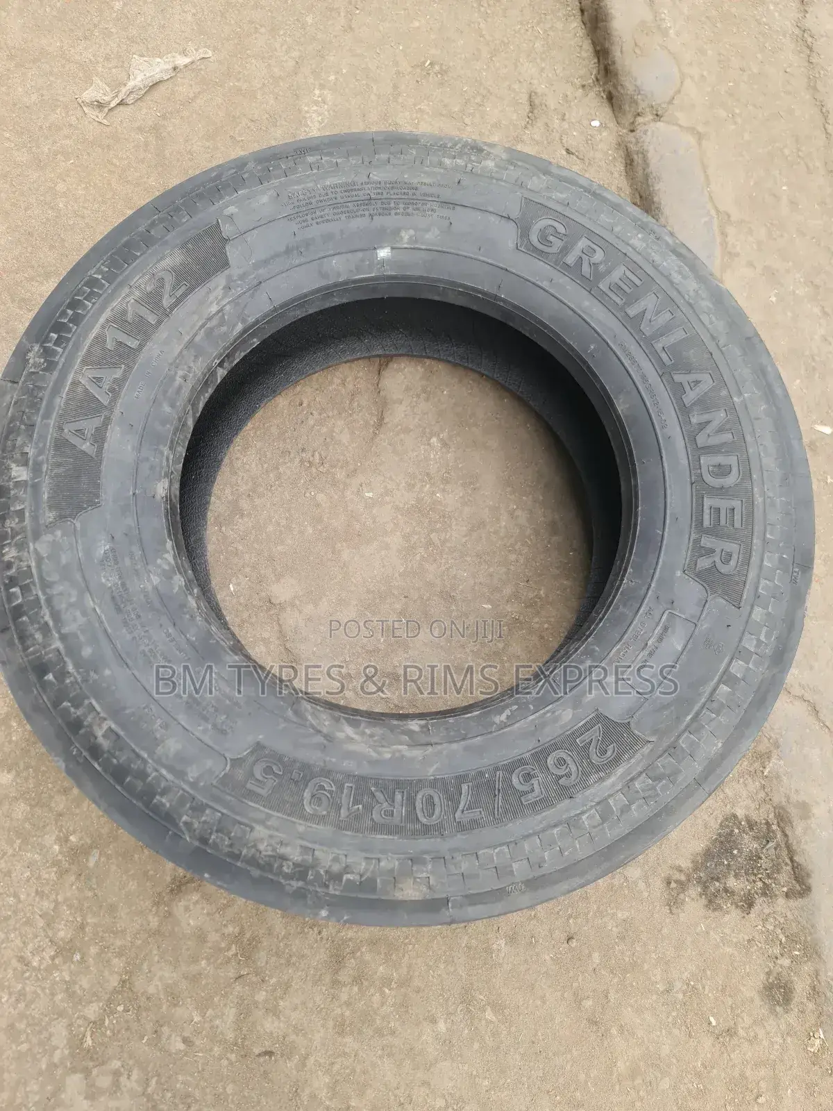 265 /70 R19. 5 Grenlander Tyres (Highway)