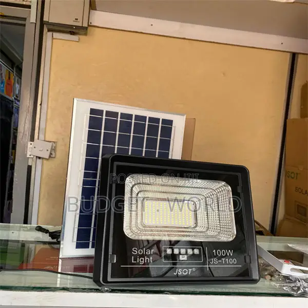 6v Remote Control //100w With Solar Panel Solar Flood Light