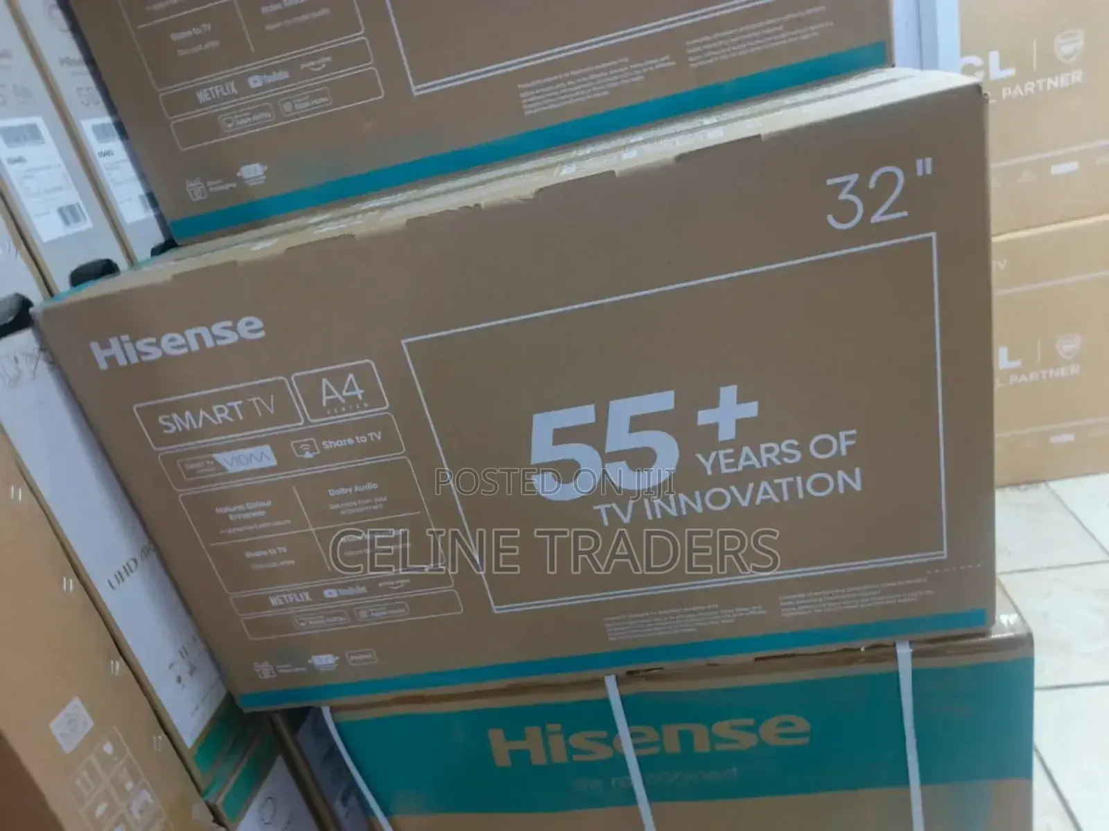 A4series 32inch Hisense Smart Android Frameless Tv