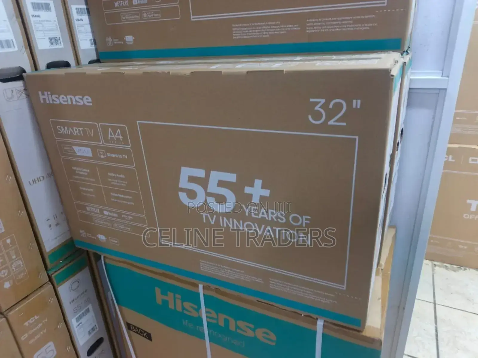 A4series 32inch Hisense Smart Android Frameless Tv