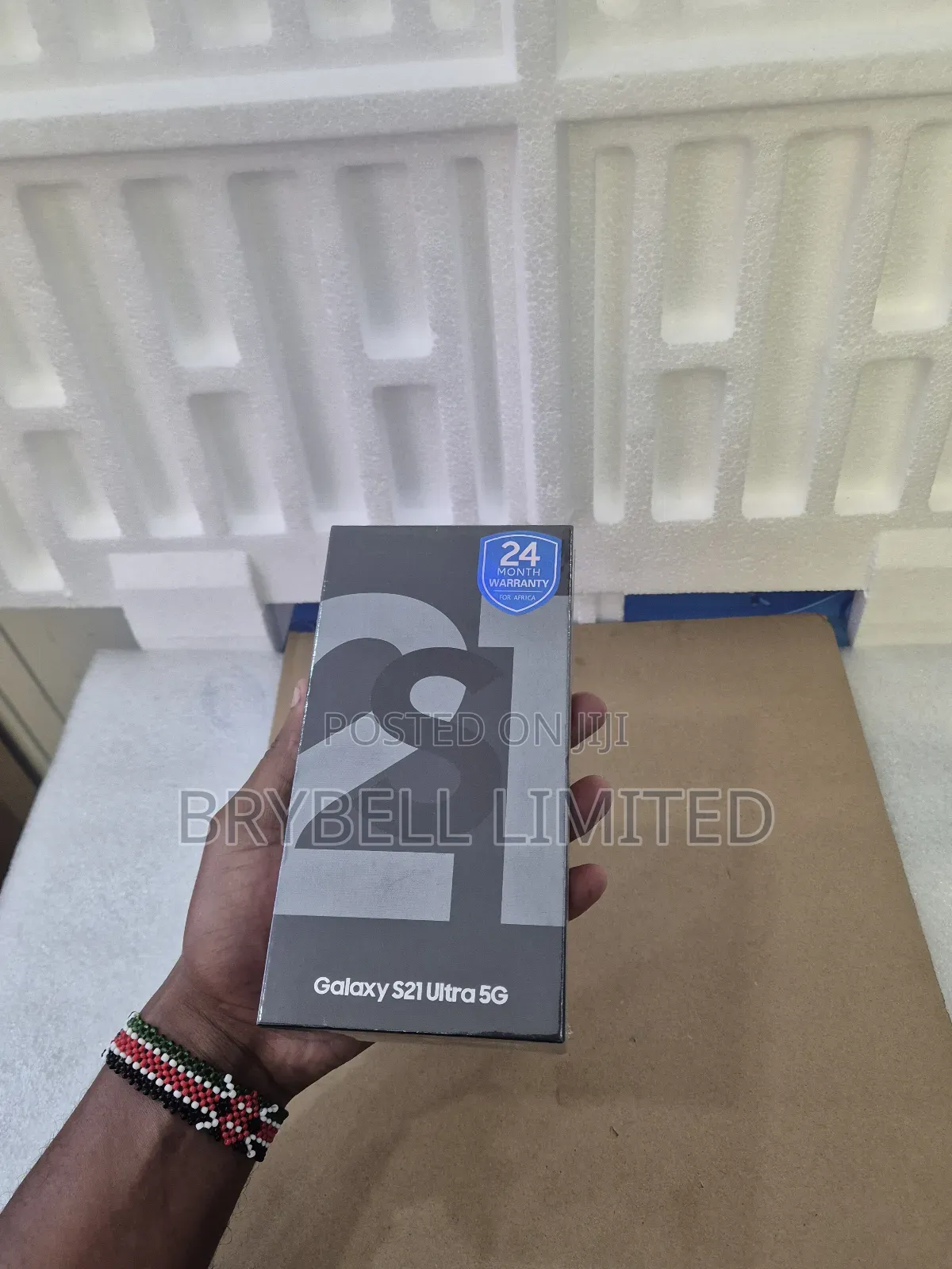 New Samsung Galaxy S21 Ultra 5G 256 GB Black