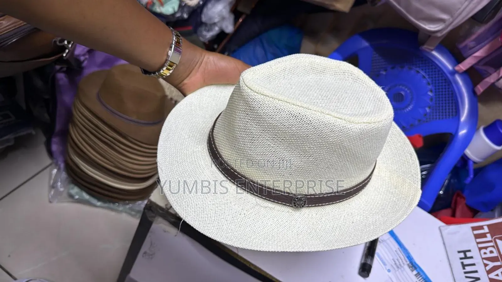 Off White Premium Quality Godfather Panama Hat