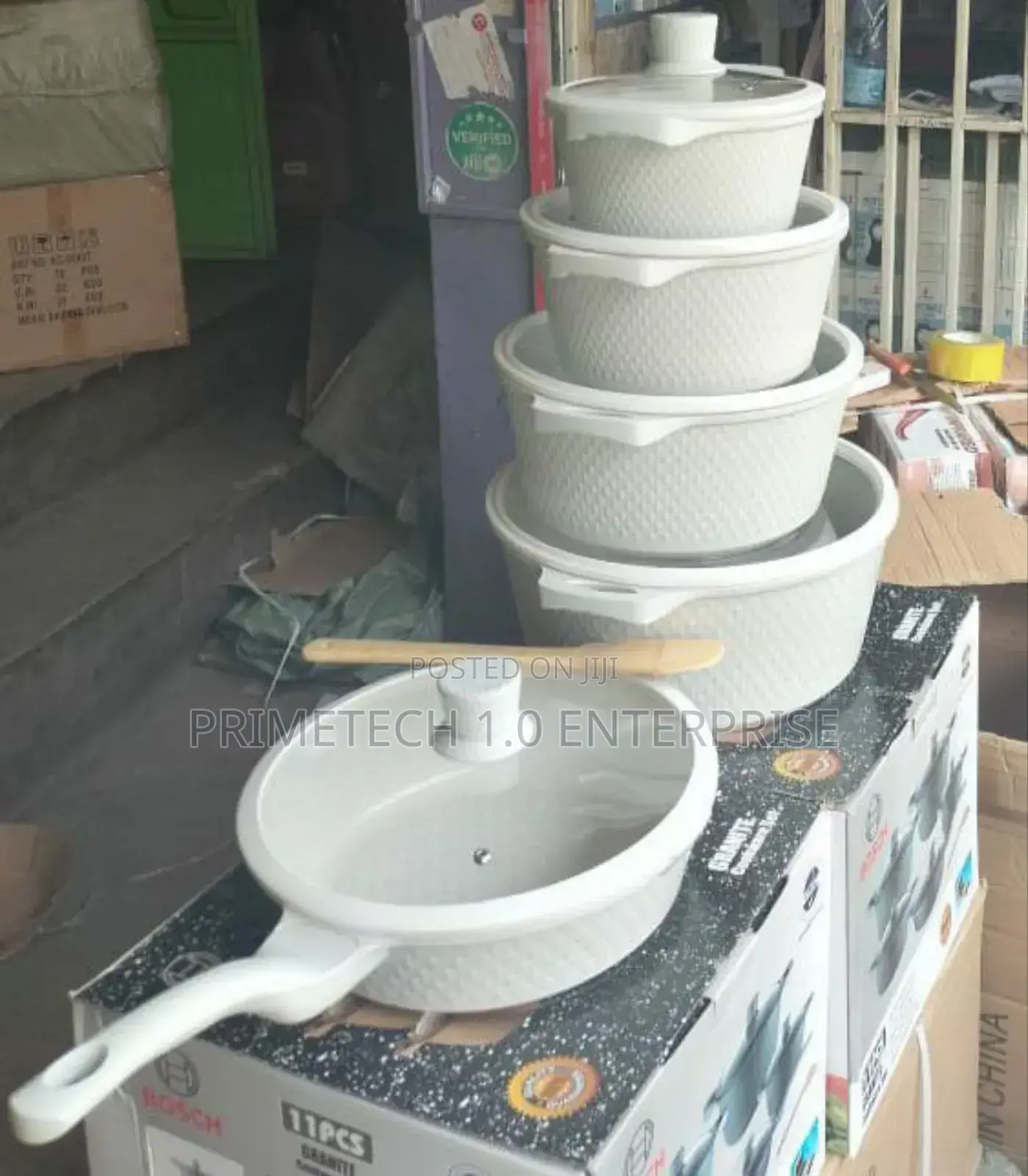 White 11pcs Bosch Cookware
