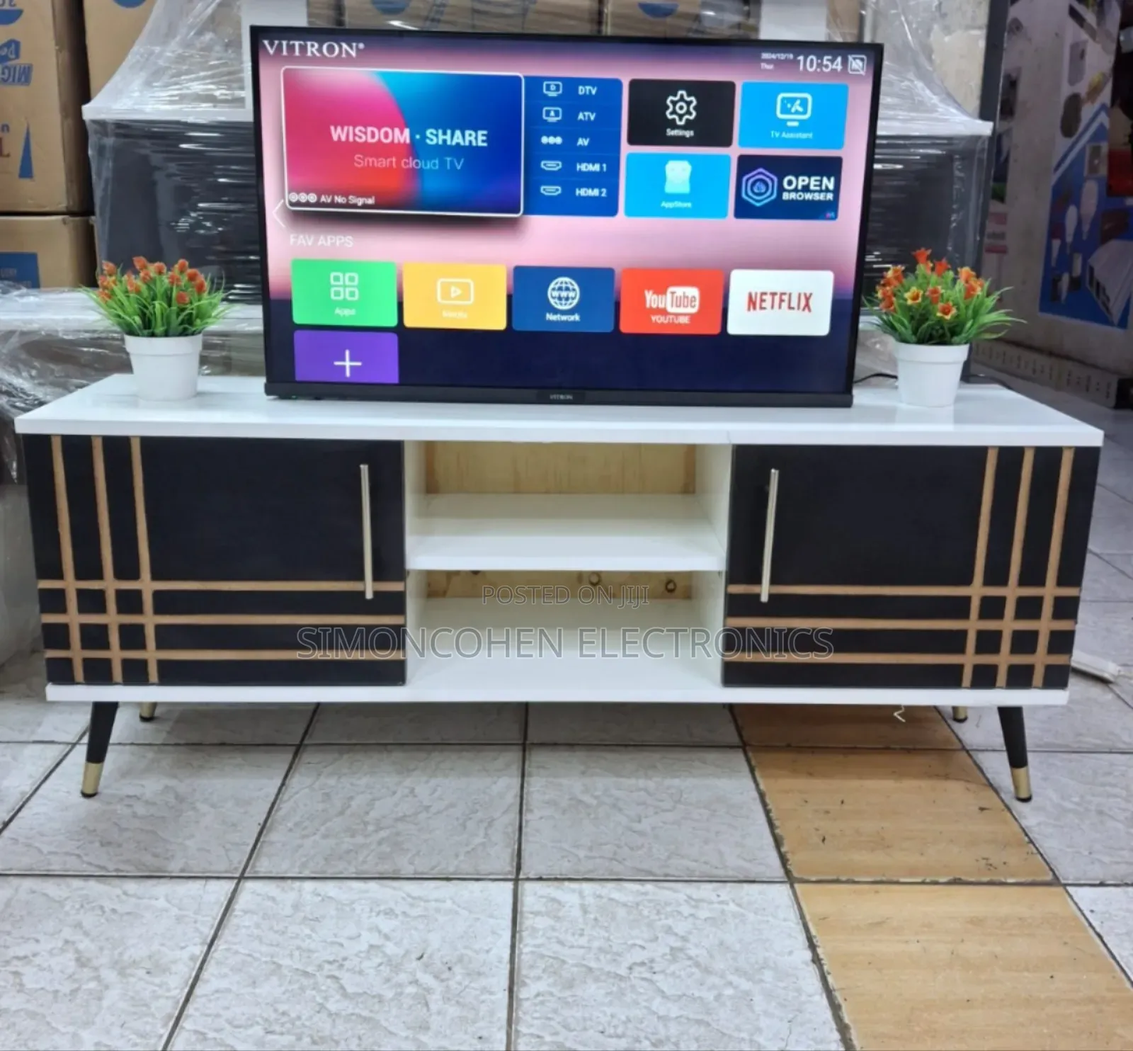 Sydney Modern Wooden Tv Stand