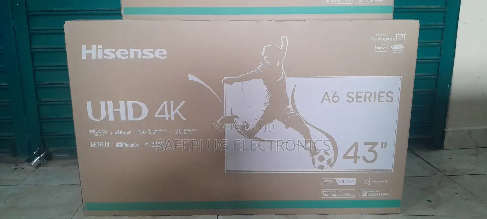 43a6n - Hisense Resolution Vidaa Os Smart Tv - Ai Sport Mode