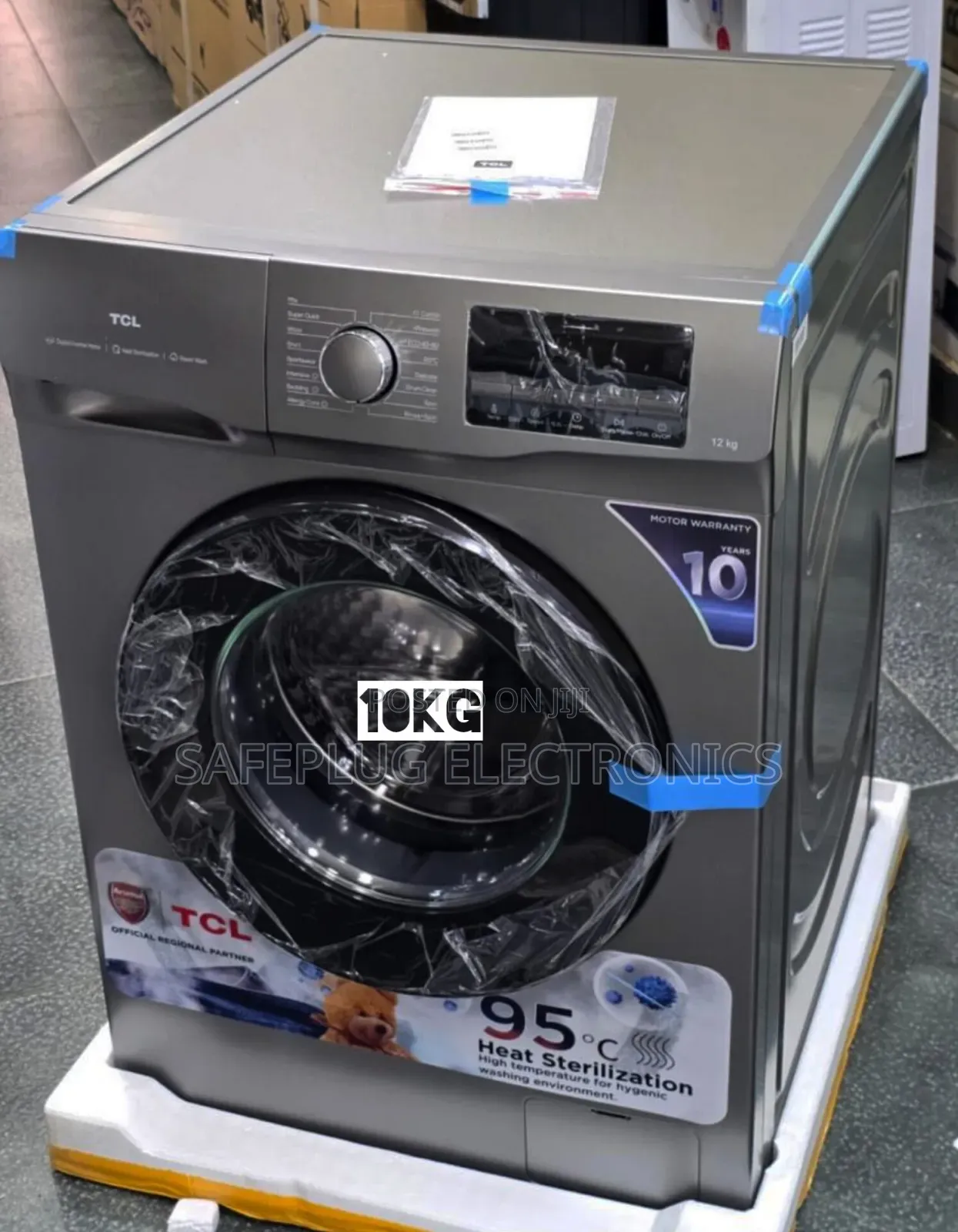 TCL 10 Kg Wash and Spin Washing Machine - Efficient and Time Saving