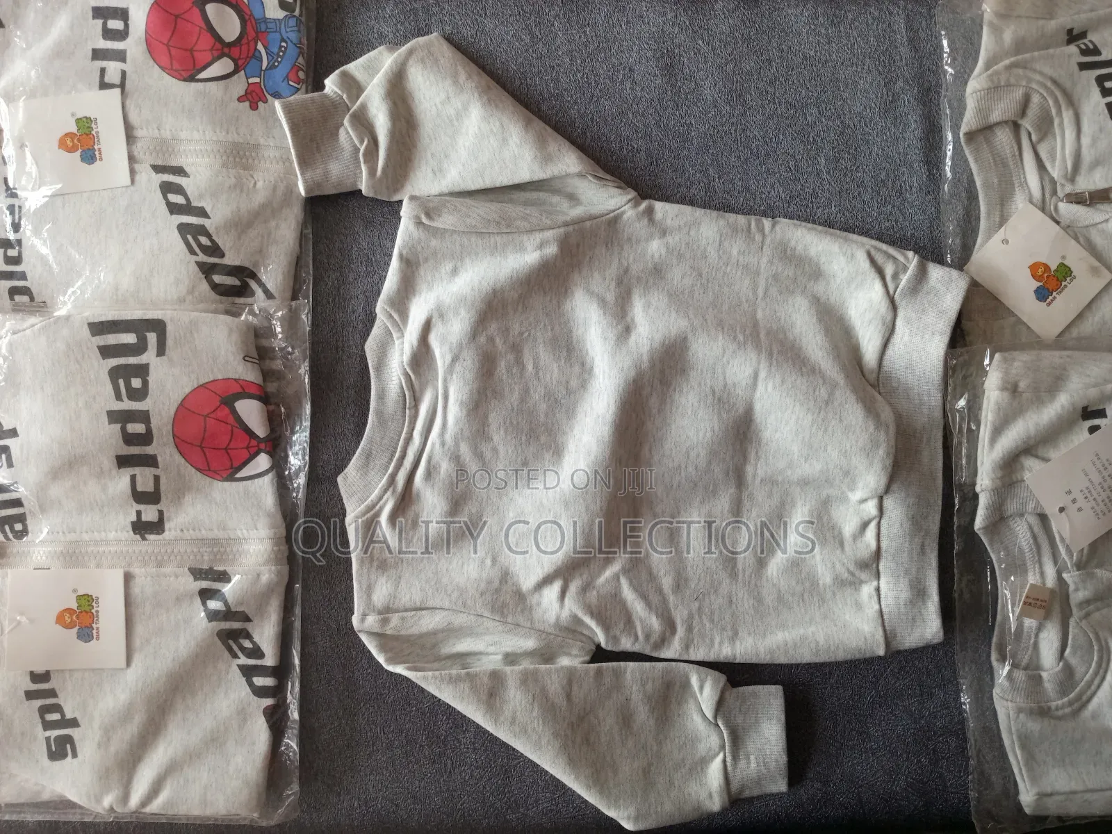 Kids Cotton Spiderman Sweater