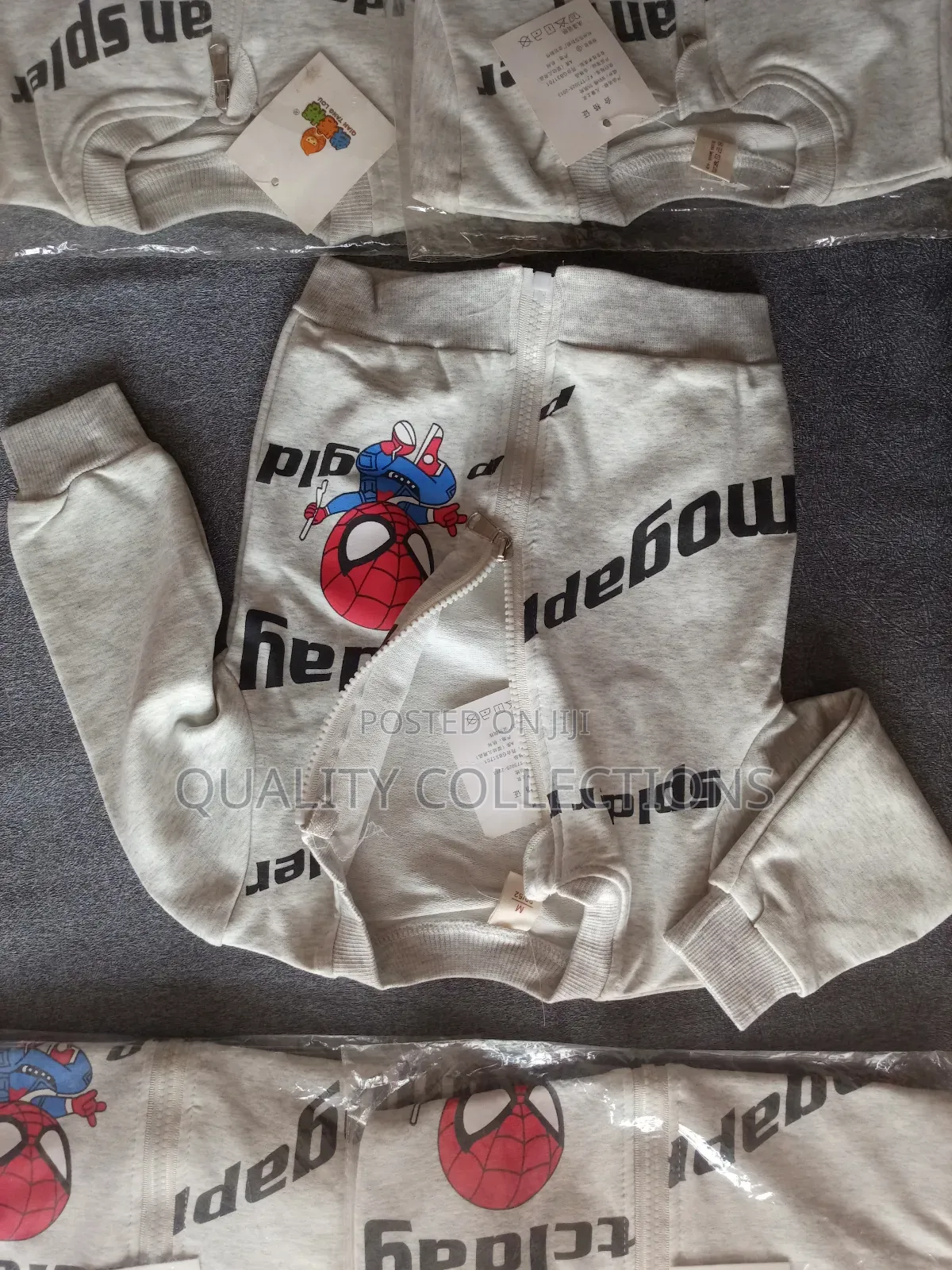 Kids Cotton Spiderman Sweater
