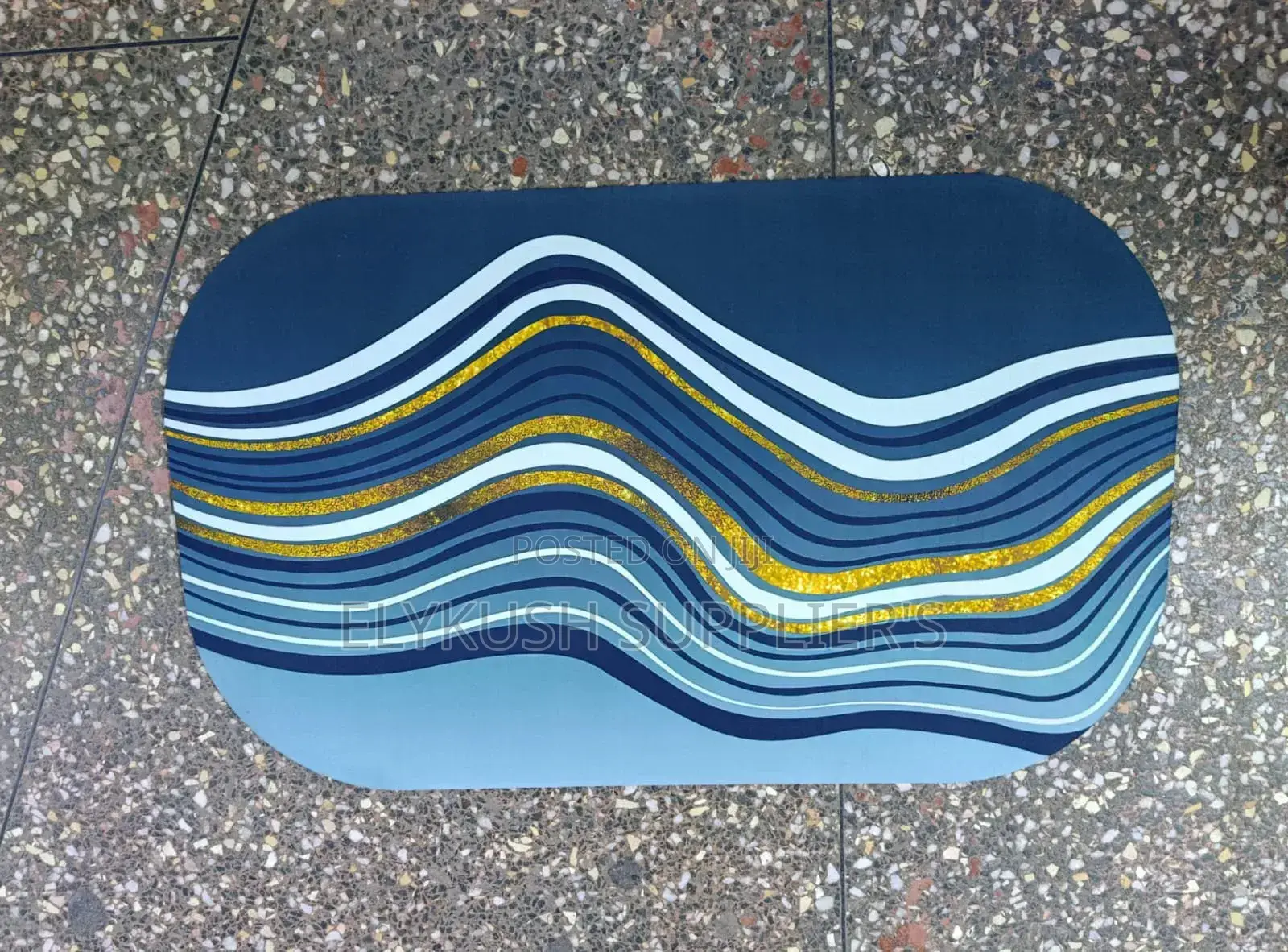 Super Absorbent Oval Rubber Mats
